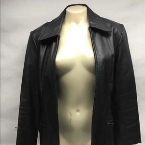 Colebrook And Co. Black Authentic Leather Jacket - image 1